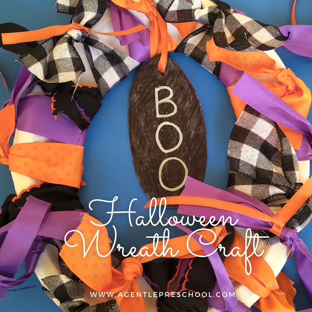 Simple and Fun Halloween Wreath Craft